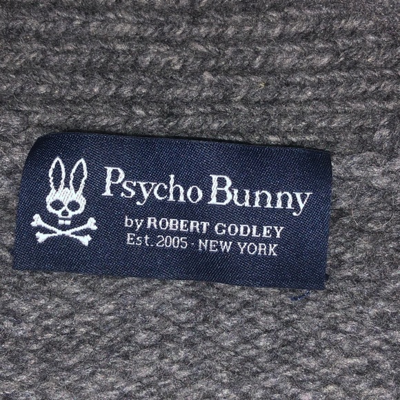 Men’s Psycho Bunny Cardigan - Picture 4 of 5